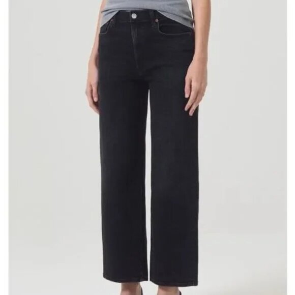 Agolde Harper Crop Jeans in Hush Size 28 - Picture 1 of 13